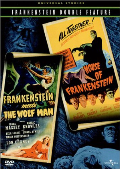 Frankenstein Meets Wolf Man & House Frankenstein DVD