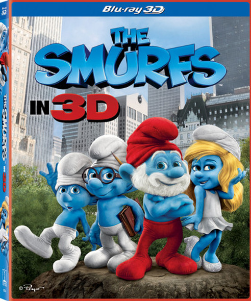 Smurfs Blu-Ray 3-D