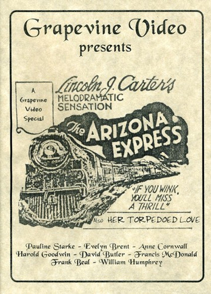 Arizona Express (1924) DVD