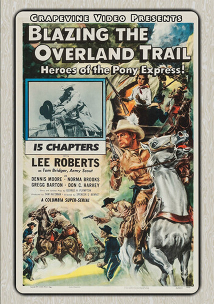 Blazing The Overland Trail (1956) DVD