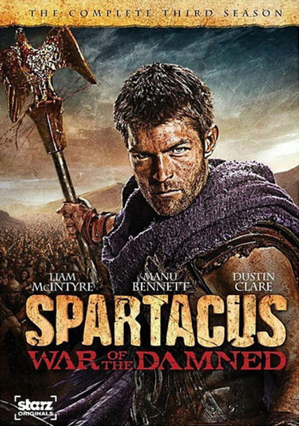 Spartacus: War Of The Damned DVD