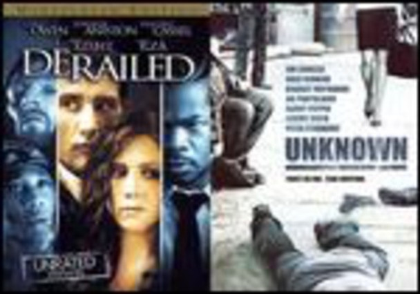 Derailed (Unrated) & Unknown DVD