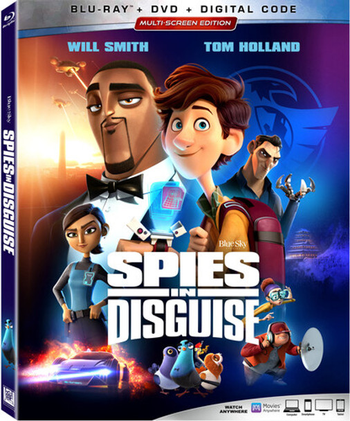 Spies In Disguise Blu-Ray