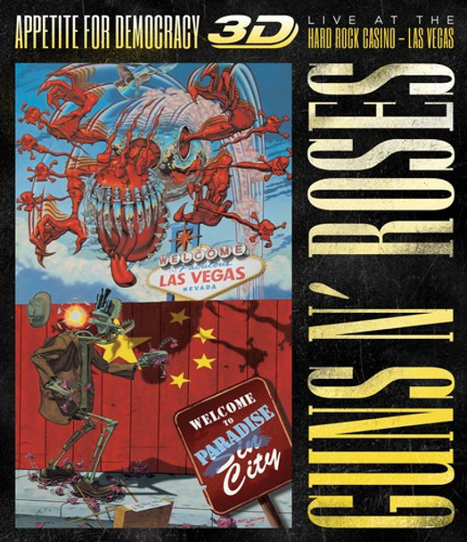 Appetite For Democracy: Live Hard Rock Las Vegas Blu-Ray