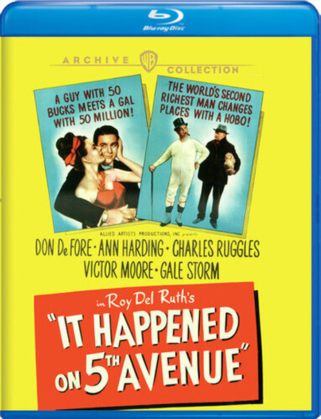 It Happened On Fifth Avenue Blu-Ray