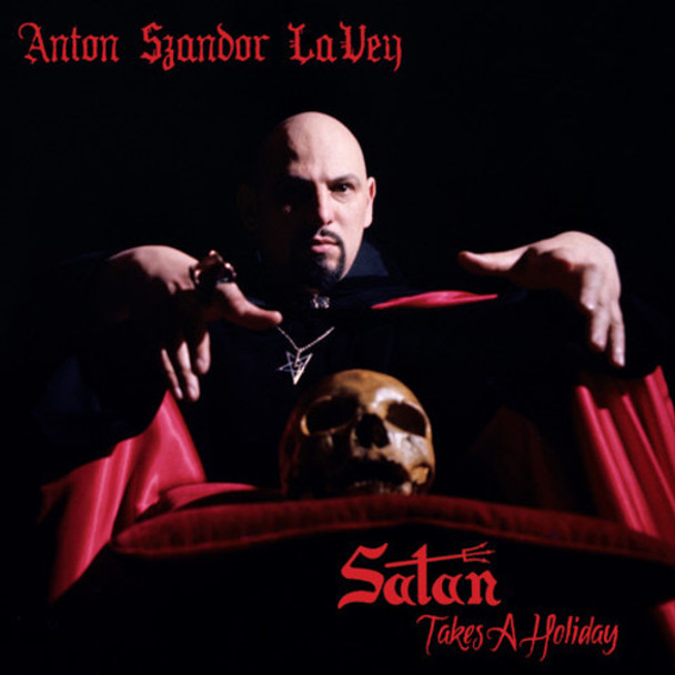 Lavey, Anton Satan Takes A Holiday (Red Vinyl) LP Vinyl