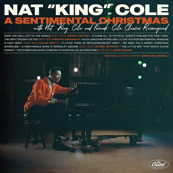 Cole, Nat King Sentimental Christmas With Nat King Cole & Friends LP Vinyl