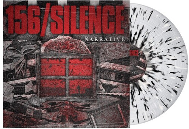 156/Silence Narrative - Clear With Black & Bone Splatter LP Vinyl