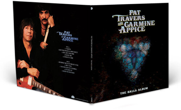 Travers, Pat / Carmine Appice Balls Album (Blue Or Red Vinyl) LP Vinyl