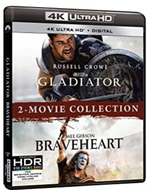 Gladiator / Braveheart 2-Movie Collection Ultra HD