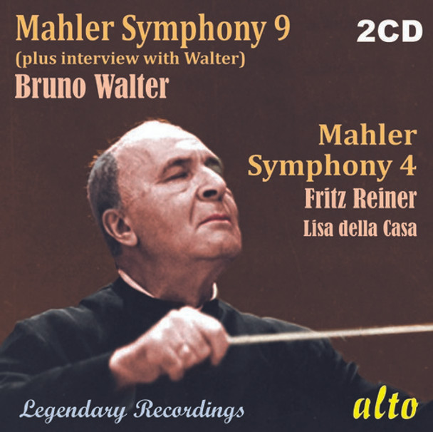 Walter,Bruno / Reiner,Fritz Mahler: Symphony 9 (+Interview) Symphony 4 CD