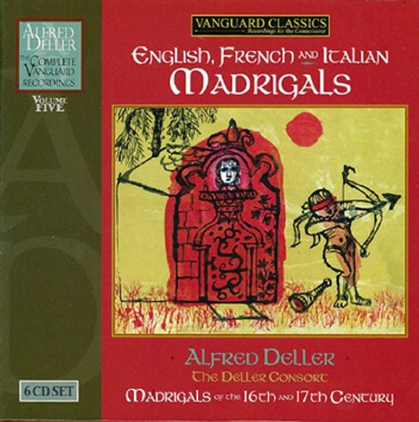 Deller / Deller Consort Madrigals: Complete Deller 5 CD