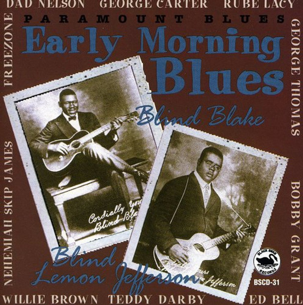 Paramount Blues: Early Morning Blues / Variou Paramount Blues: Early Morning Blues / Variou CD