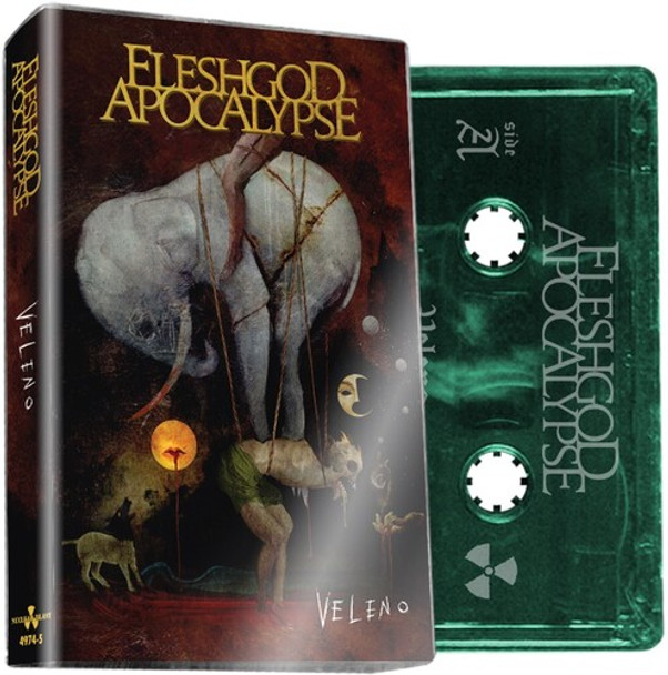 Fleshgod Apocalypse Veleno (Green Cassette) Cassette