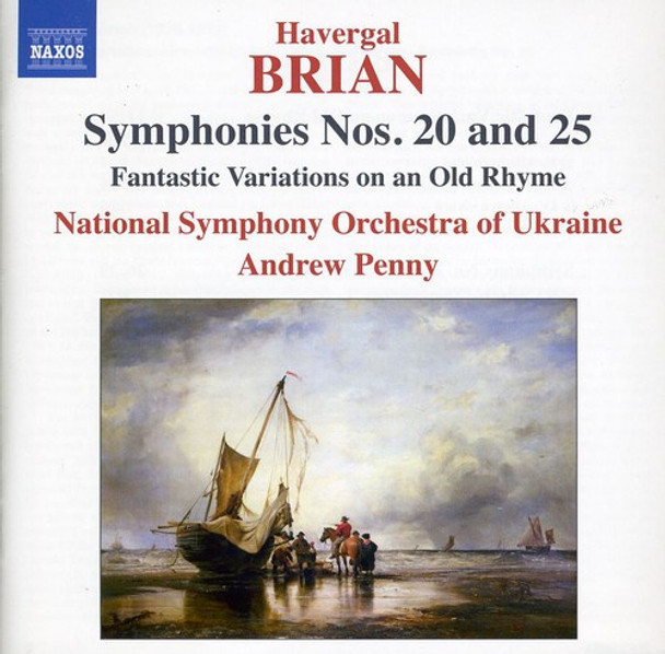 Brian / Penny / National Sym Orch Of Ukraine Symphonies 20 & 25 CD