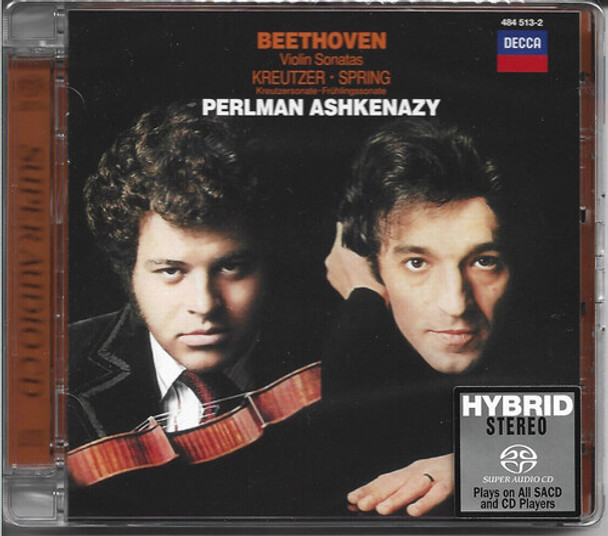 Beethoven / Perlman,Itzhak / Ashkenazy,Vladimir Beethoven: Violin Sonatas 5 & 9 Super-Audio CD