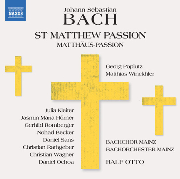 Bach,J.S. / Poplutz / Bachorchester Mainz St Matthew Passion CD