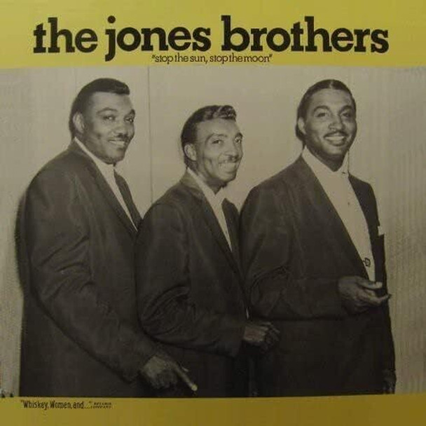 Jones Brothers Stop The Sun Stop The Moon LP Vinyl