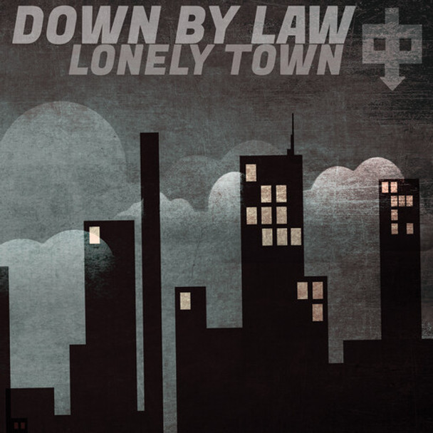 Down By Law Lonely Town (Black & White Haze) LP Vinyl