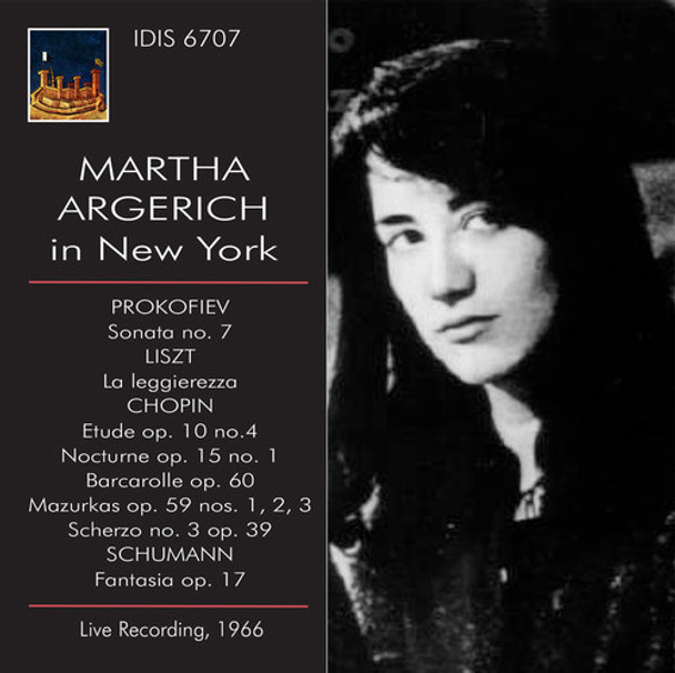 Prokofiev / Argerich,Martha Martha Argerich In New York CD