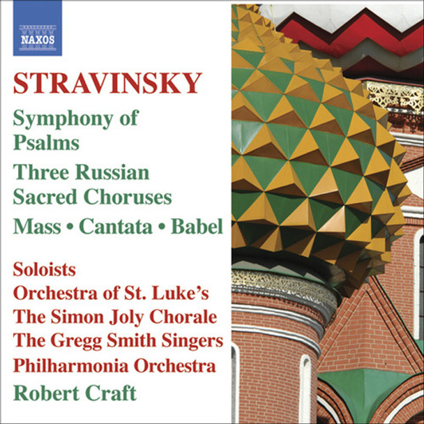 Stravinsky / Hart / Bogdan / Taylor / Pao / Craft Symphony Of Psalms CD