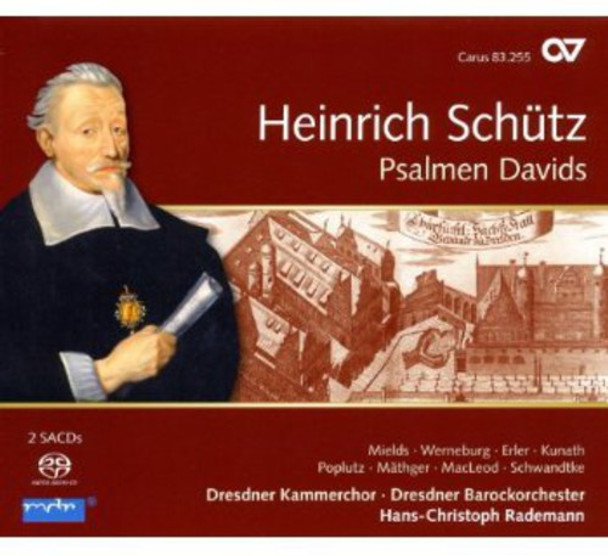 Schuetz / Mields / Dresdner Kammerchor / Rademann Psalms Of David Super-Audio CD