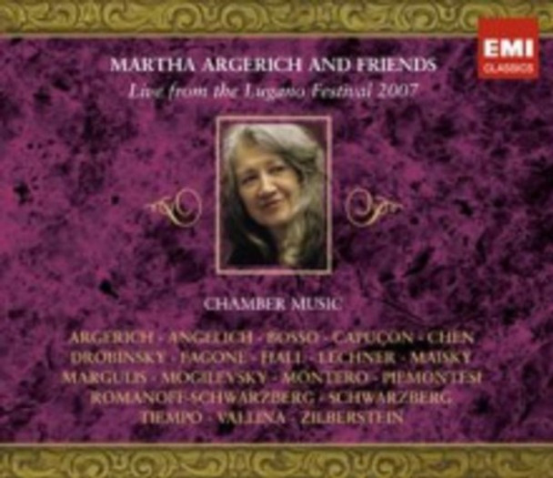 Argerich,Martha Live From Lugano 2007 CD