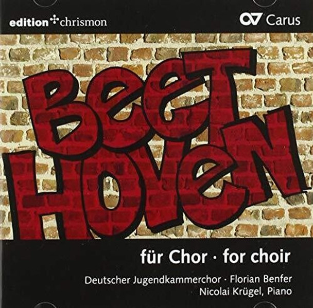 Beethoven / Deutscher Jugendkammerchor / Krugel Beethoven For Choir CD