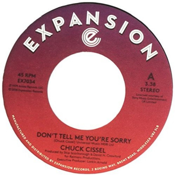 Cissel, Chuck Don'T Tell Me You'Re Sorry / Do You Believe 7-Inch Single Vinyl