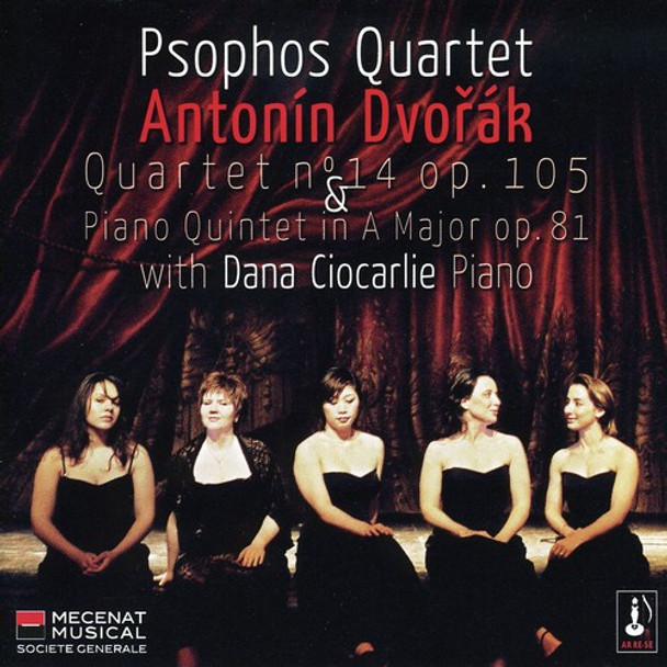 Dvorak / Psophos Quartet / Ciocarlie Piano Quintet CD