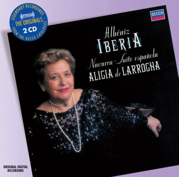 Albeniz / Iberia / Navarra / De Larocha Suite Espagnola CD