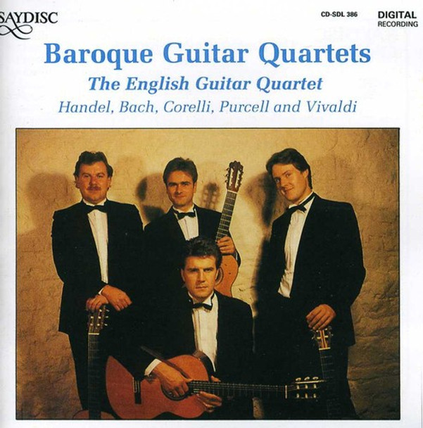 Handel / Bach / Vivaldi / English Guitar Quartet Baroque Guitar Quartets CD