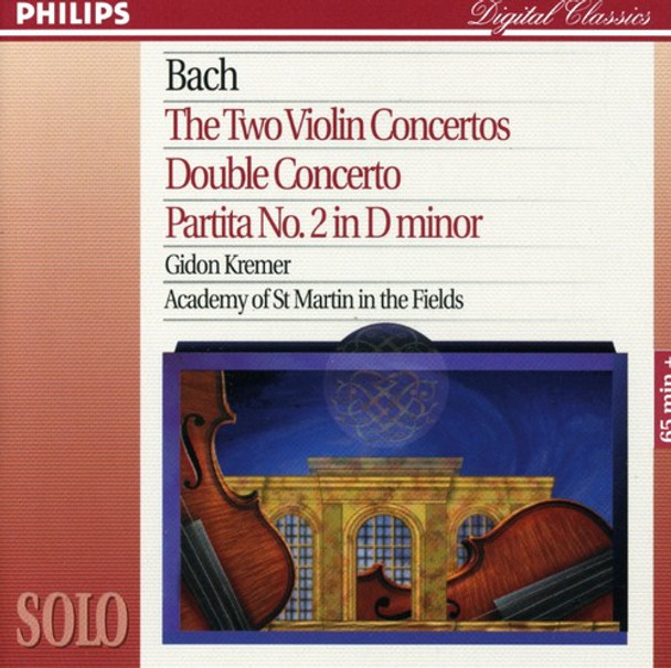 Bach,J.S. / Kremer / Academy St Martin In Fields Violin Concertos Bwv 1041-1043 CD