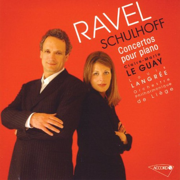 Ravel / Le Guay / Liege Phil Orch / Schulhoff Ravel: Pno Ctos CD