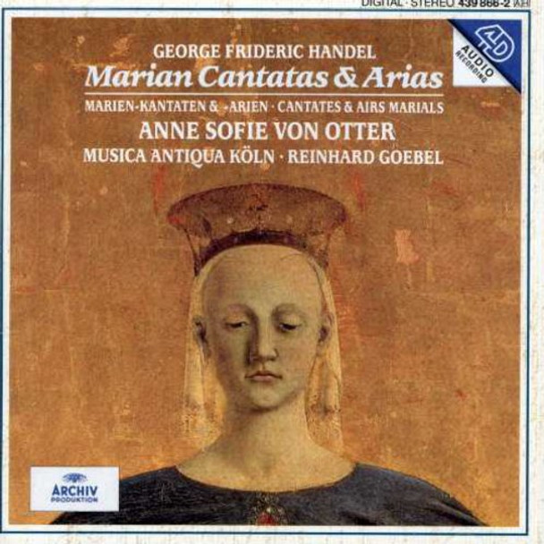 Handel / Otter / Musica Antiqua Koln Marian Cantatas & Arias CD