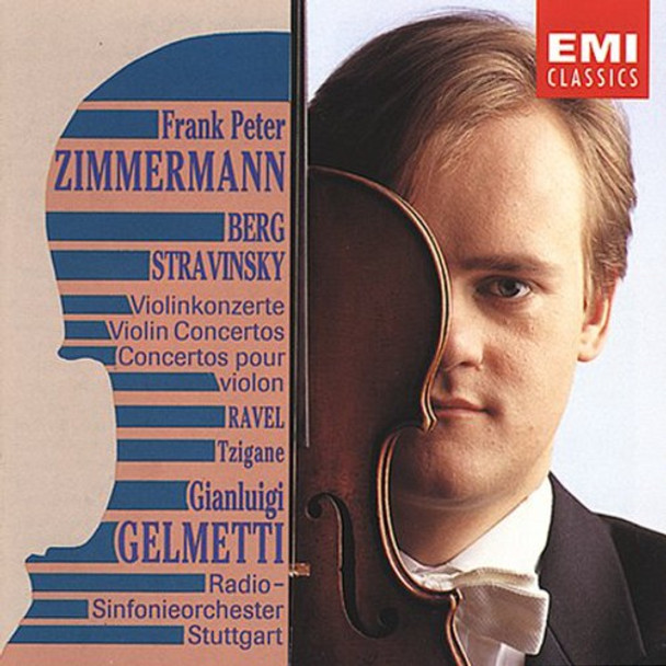 Berg / Stravinsky / Ravel / Zimmermann / Gelmetti Violin Concerto CD