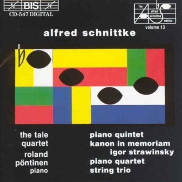 Schnittke / Roland Pontinen Piano Quintet (1972/76) CD