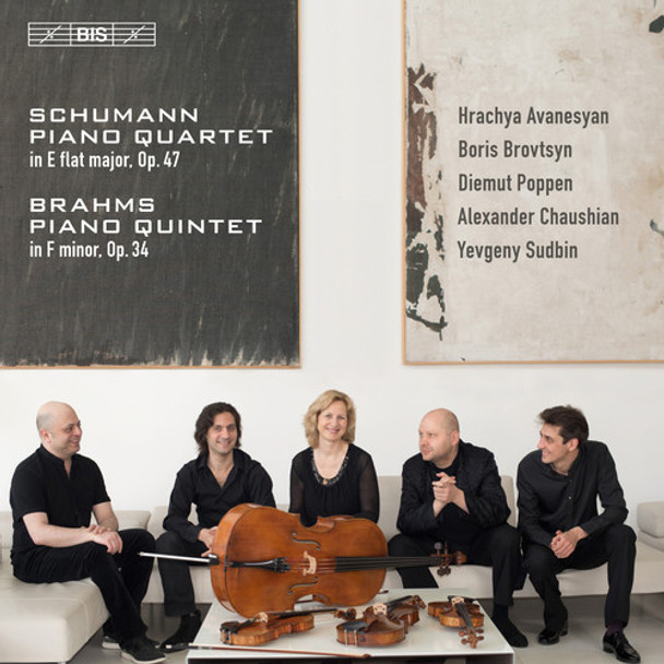 Brahms / Sudbin / Chaushian Piano Quartet 47 / Piano Quintet 34 Super-Audio CD