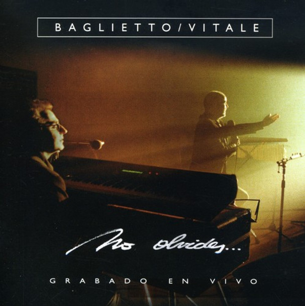 Baglieto,Vitale No Olvides (En Vivo) CD