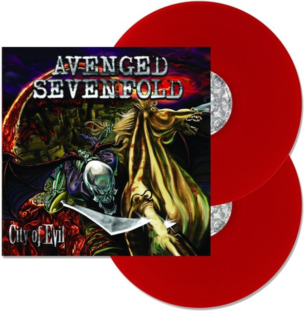 Avenged Sevenfold City Of Evil - Transparent Red LP Vinyl