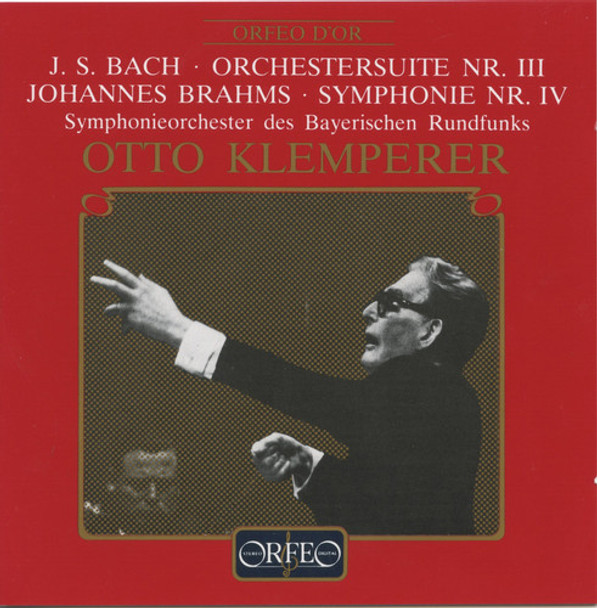 Bach / Brahms / Klemperer / Bavarian Rso Orchestral Suite 3 / Symphony 4 CD