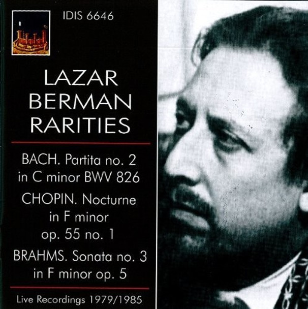 Bach,J.S. / Berman Lazar Berman Rarities CD