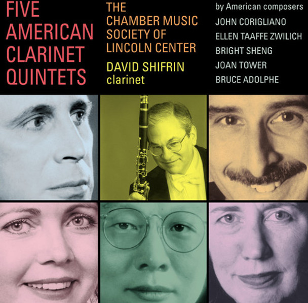 Chamber Music Society Of Lincoln Center Five American Clarinet Quintets CD