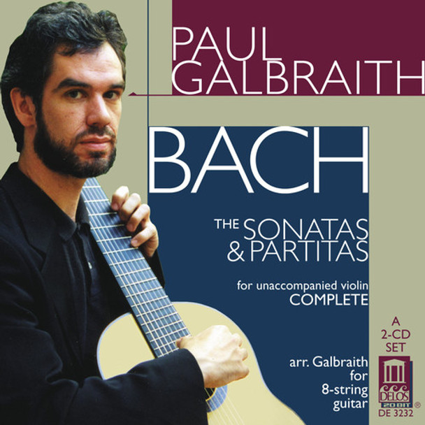 Bach / Galbraith Paul Galbraith Plays Bach: Violin Stas & Partitas CD