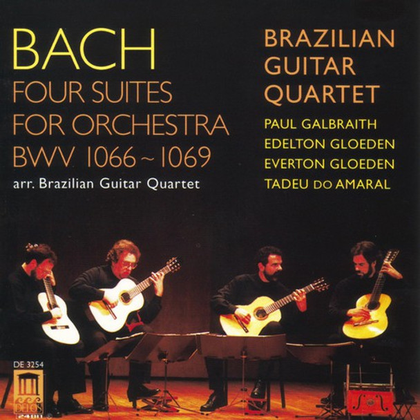 Bach / Galbraith / Gloeden / Do Amaral 4 Suites For Orchestra (Arr. Brazilian Guitar) CD