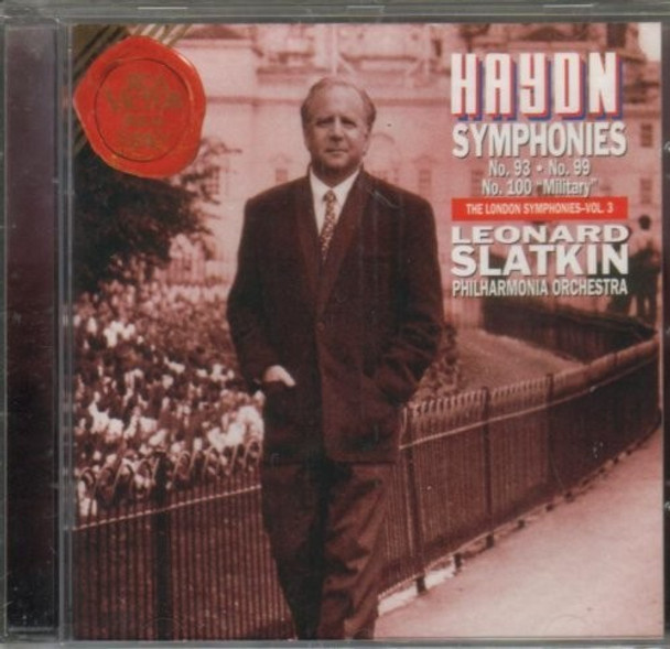 Haydn / Phil Orch/ Slatkin London Syms 3 CD