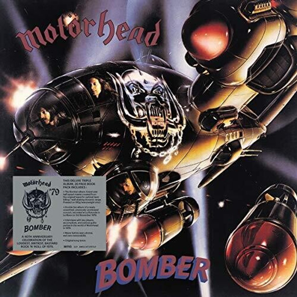 Motorhead Bomber (40Th Anniversary Edition) LP Vinyl