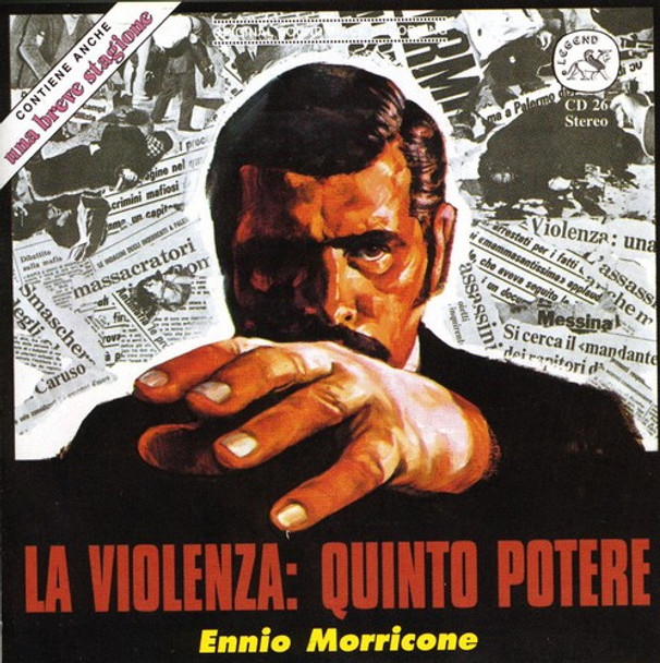 Morricone,Ennio La Violenza: Quinto Potere CD