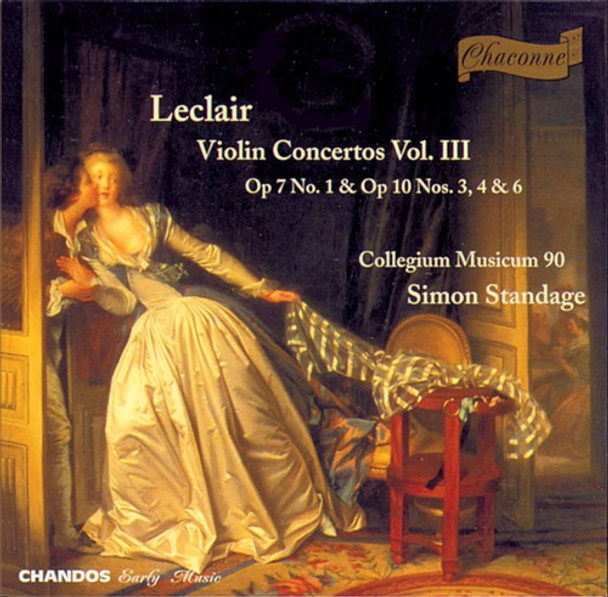 Leclair / Standage Violin Concertos CD