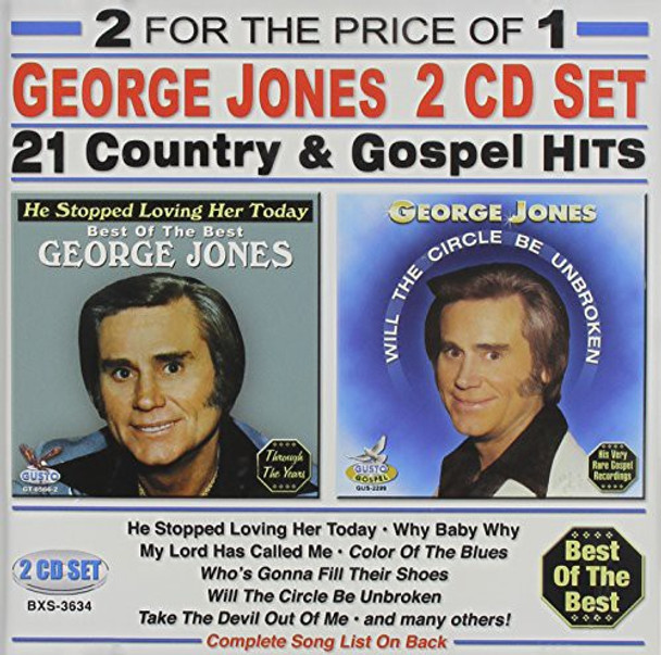 Jones,George 21 Country & Gospel Hits CD